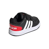 Βρεφικά αθλητικά παπούτσια ADIDAS HOOPS Μαύρο