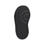 Βρεφικά αθλητικά παπούτσια ADIDAS HOOPS Μαύρο