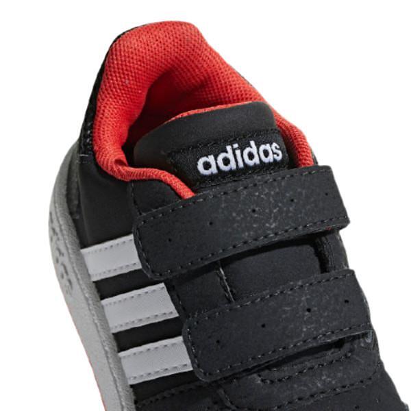Бебешки спортни обувки ADIDAS HOOPS Черно B75965