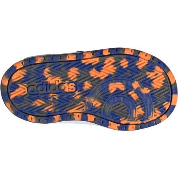 Încălțăminte sport pentru bebeluși ADIDAS HOOPS gri