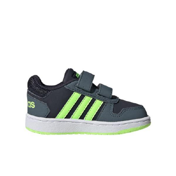 Βρεφικά αθλητικά παπούτσια ADIDAS HOOPS Γκρι FW5241