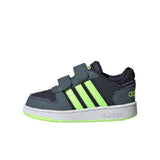 Βρεφικά αθλητικά παπούτσια ADIDAS HOOPS Γκρι FW5241