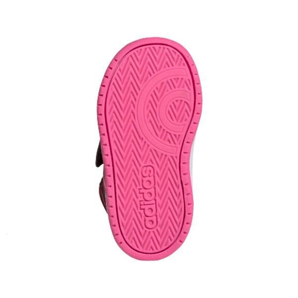 Adidași pentru bebeluși ADIDAS Hoops MID 2.0 Gri/Roz GZ7798