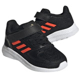 Încălțăminte sport pentru bebeluși ADIDAS RUNFALCON Negru cu dungi roșii