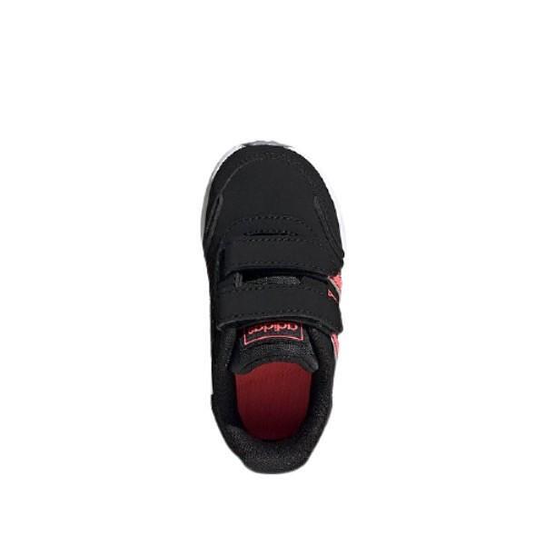 Бебешки спортни обувки ADIDAS Switch Черно с розови ленти FW6662