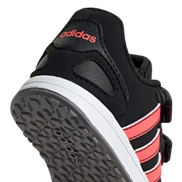 Бебешки спортни обувки ADIDAS Switch Черно с розови ленти FW6662
