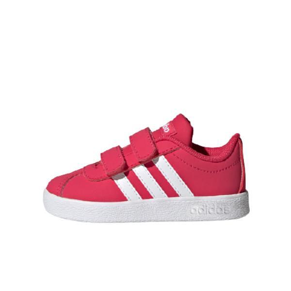 Pantofi sport pentru bebeluși ADIDAS VL COURT Roz
