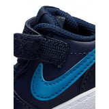 Бебешки спортни обувки NIKE COURT BOROUGH Сини