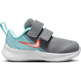 Pantofi sport pentru bebeluși Nike Star Runner 3 TDV Gri / albastru