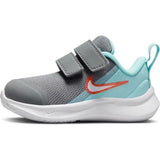 Pantofi sport pentru bebeluși Nike Star Runner 3 TDV Gri / albastru