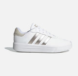 Дамски кецове ADIDAS Court Platform White/Gold/Grey ID1969
