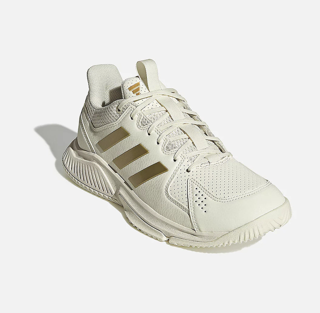 Дамски маратонки ADIDAS Court Flight Off White/Champagne JQ9209