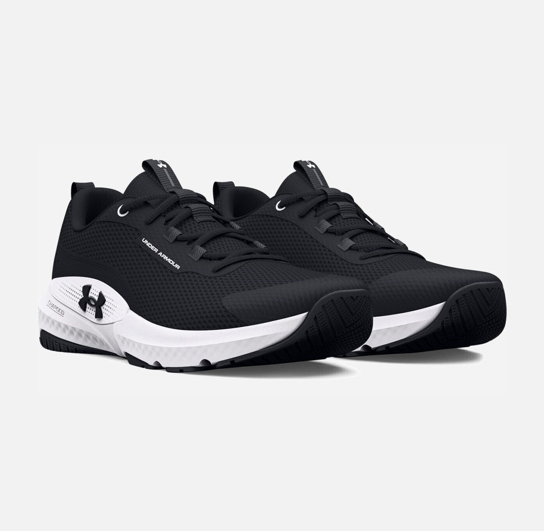 Adidași damă Under Armour Dynamic Select Black / White 3026609-001