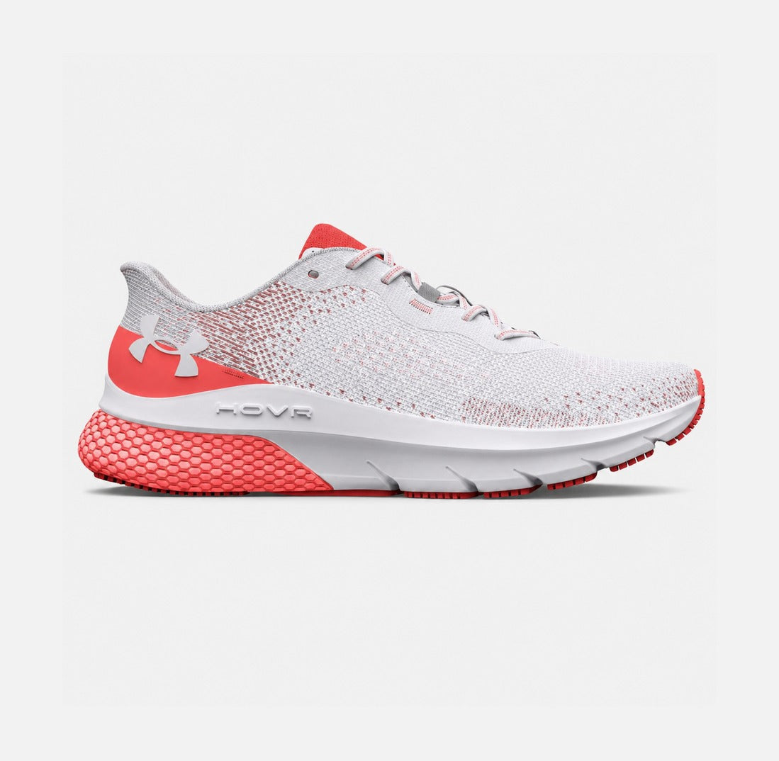 Дамски маратонки Under Armour HOVR Turbulence 2 White Pomegranate 3026525-100