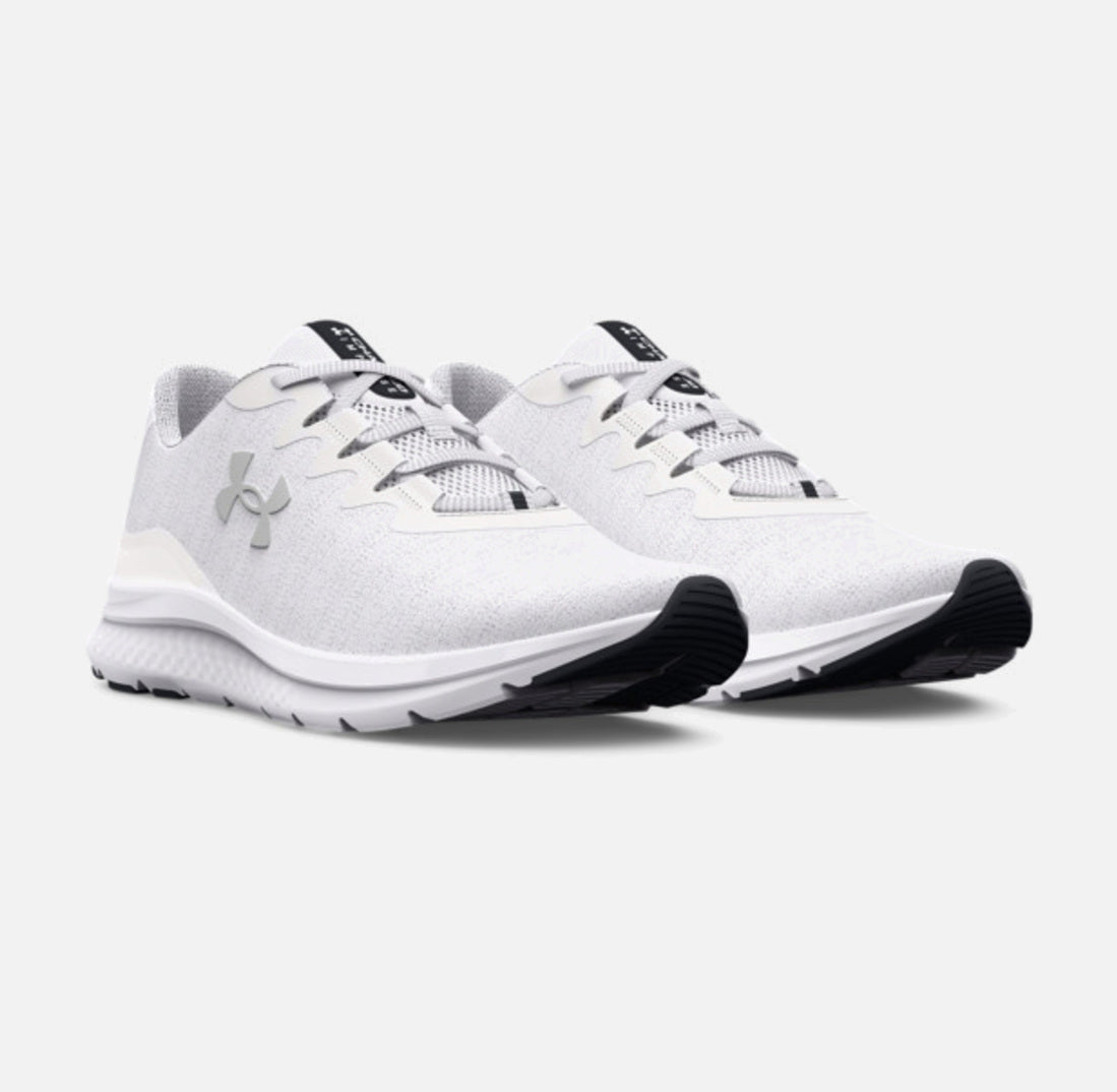 Дамски маратонки за бягане UNDER ARMOUR Charged Impulse 3 Knit White 3026686-100
