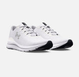 Дамски маратонки за бягане UNDER ARMOUR Charged Impulse 3 Knit White 3026686-100
