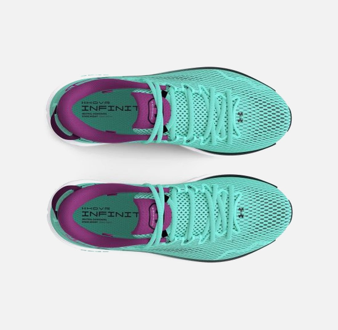 Дамски маратонки за бягане Under Armour HOVR Infinite 5 Neo Turquoise/Whitе/Mystic Magenta 3026550-300