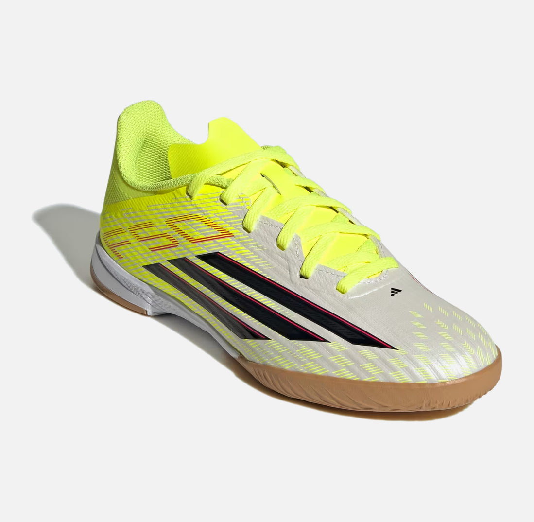 Детски футболни обувки ADIDAS F50 League IN Yellow/Black/Red JR9019