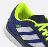 Детски футболни обувки ADIDAS Super Sala III Blue/White/Lime JR5401