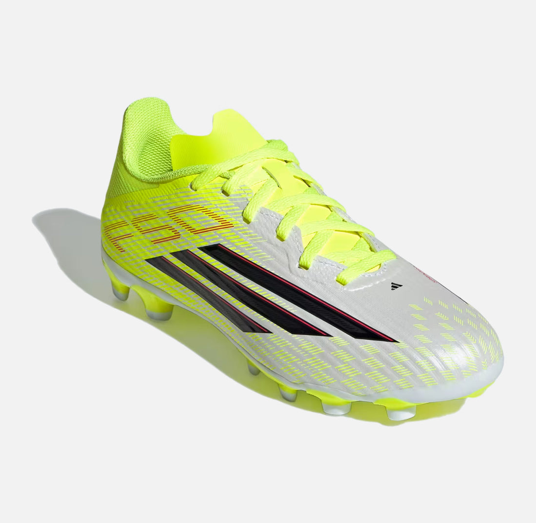 Детски футболни обувки калеври ADIDAS F50 League MG Yellow/Black/Red JR9022