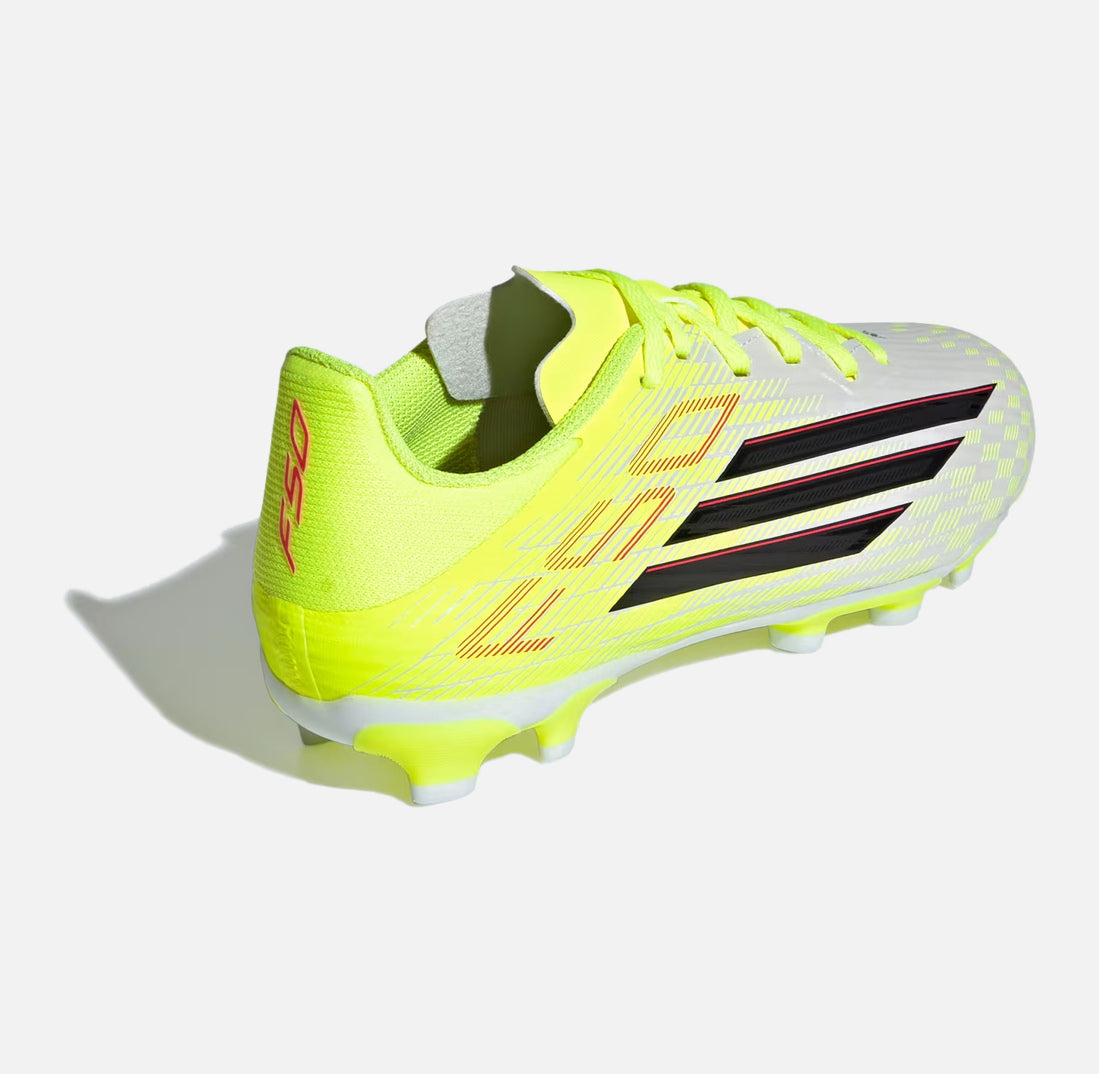 Детски футболни обувки калеври ADIDAS F50 League MG Yellow/Black/Red JR9022