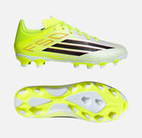 Детски футболни обувки калеври ADIDAS F50 League MG Yellow/Black/Red JR9022