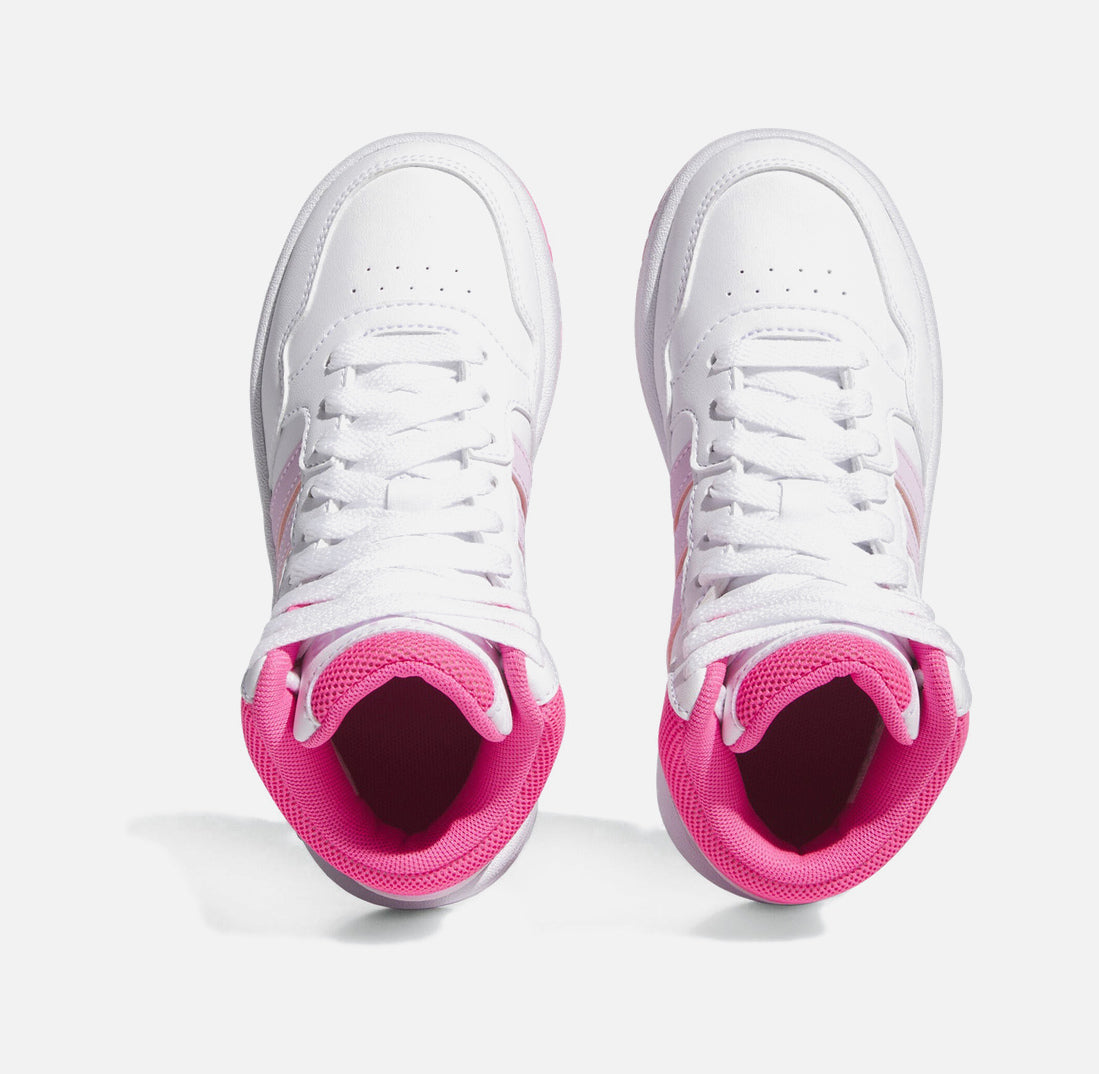 Детски кецове ADIDAS Hoops Mid 3.0 K White IF2722