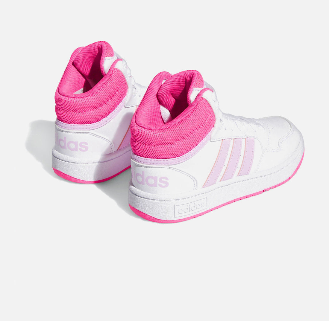 Детски кецове ADIDAS Hoops Mid 3.0 K White IF2722