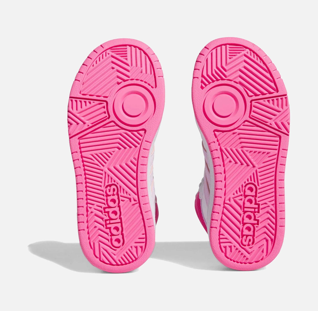 Детски кецове ADIDAS Hoops Mid 3.0 K White IF2722