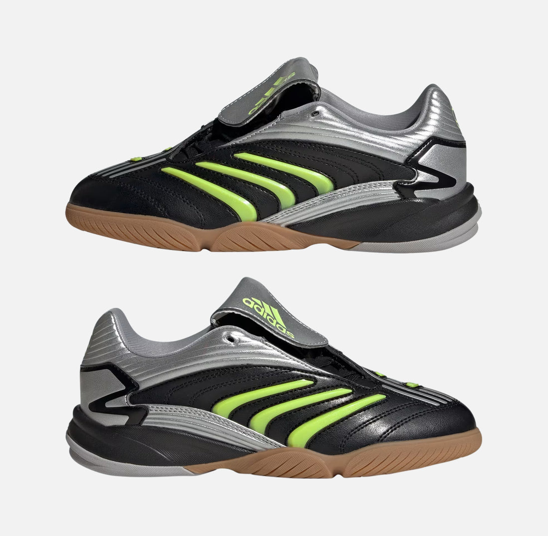 Детски кецове ADIDAS Originals Predator Sala Black/Green/Silver JR4275