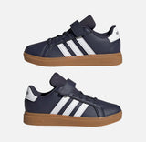 Детски маратонки ADIDAS Grand Court 2.0 EL C Navy/White/Gum JI0974