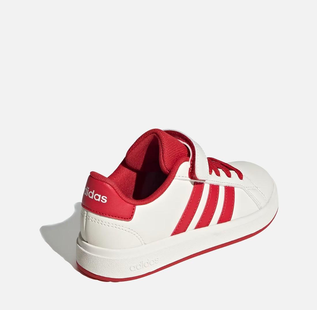 Детски маратонки Adiddas Grand Court 2.0 EL White/Red JQ8003
