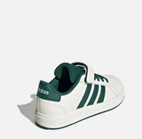 Παιδικά αθλητικά παπούτσια Adiddas Grand Court 2.0 EL White/Green JQ8004