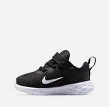 Βρεφικά αθλητικά παπούτσια NIKE REVOLUTION 6 NN Black/White DD1094-003