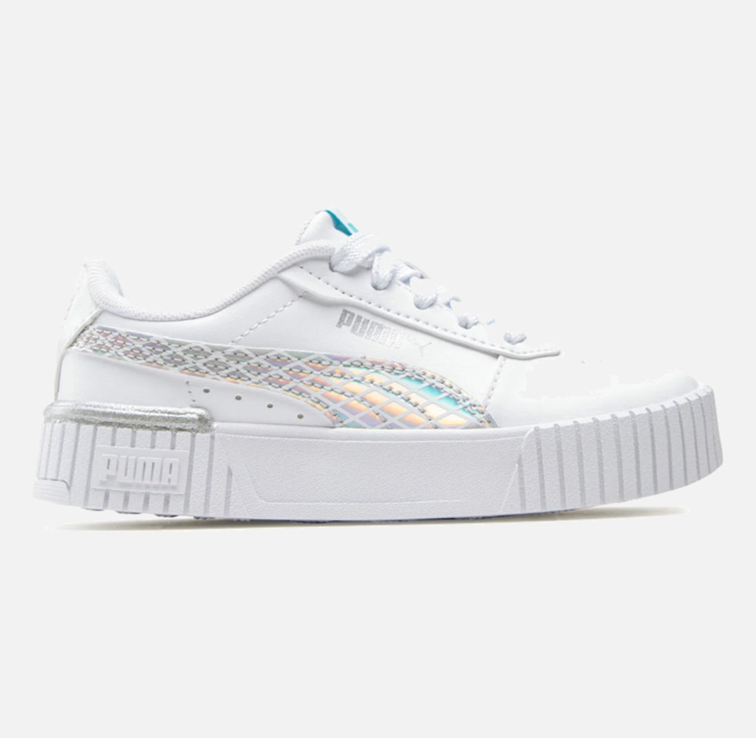 Детски маратонки PUMA Carina 2.0 Mermaid PS White/Silver 389743-01