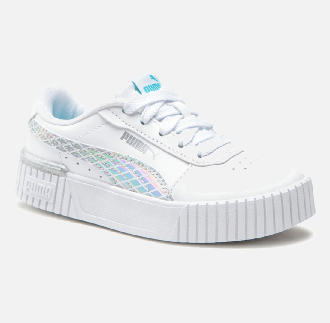 Детски маратонки PUMA Carina 2.0 Mermaid PS White/Silver 389743-01