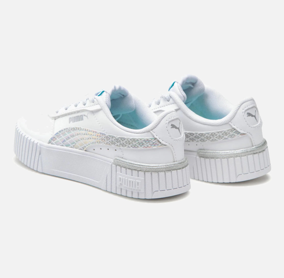 Детски маратонки PUMA Carina 2.0 Mermaid PS White/Silver 389743-01
