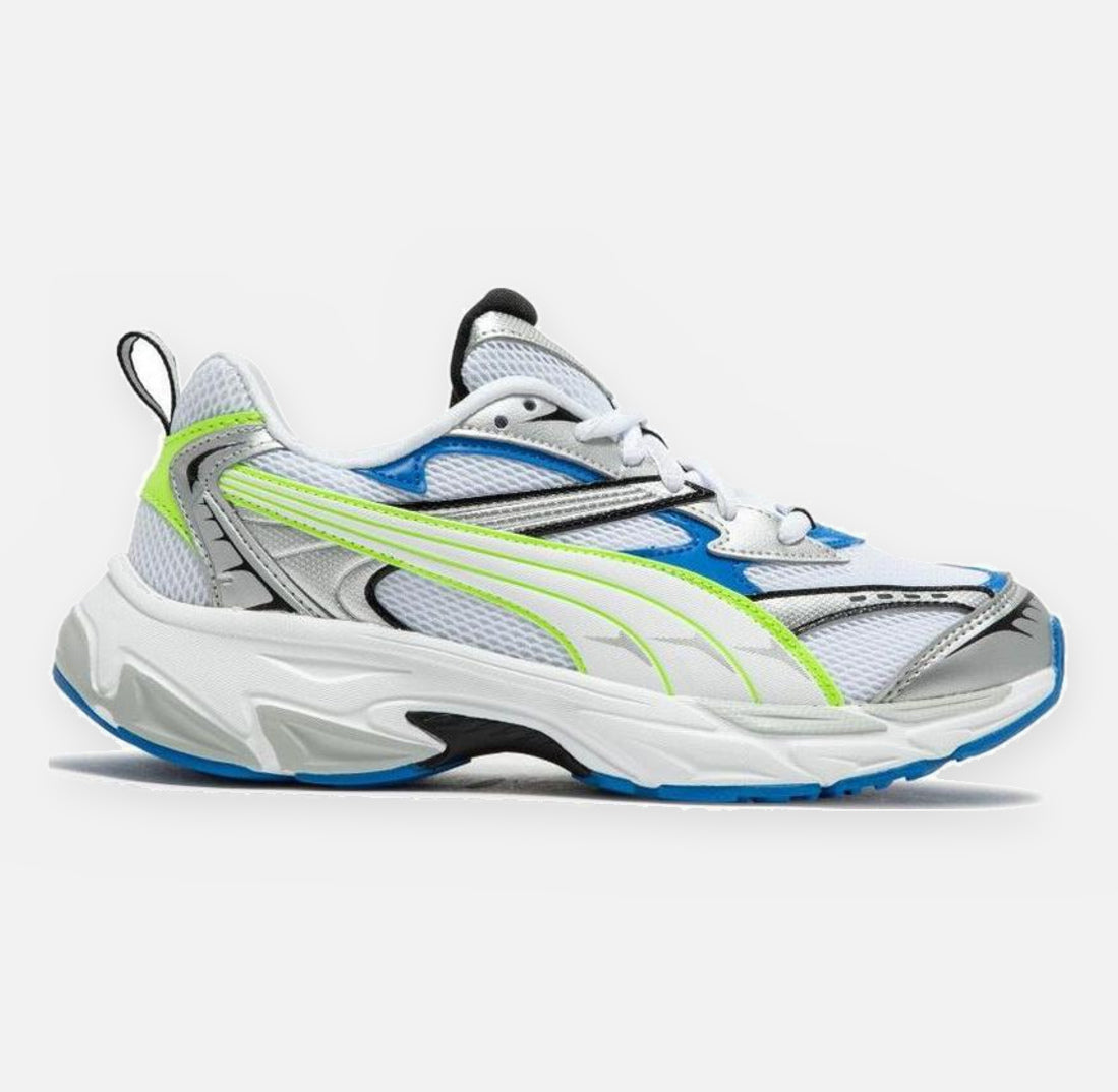 Детски маратонки PUMA Morphic JR White/Blue/Green 393792-01