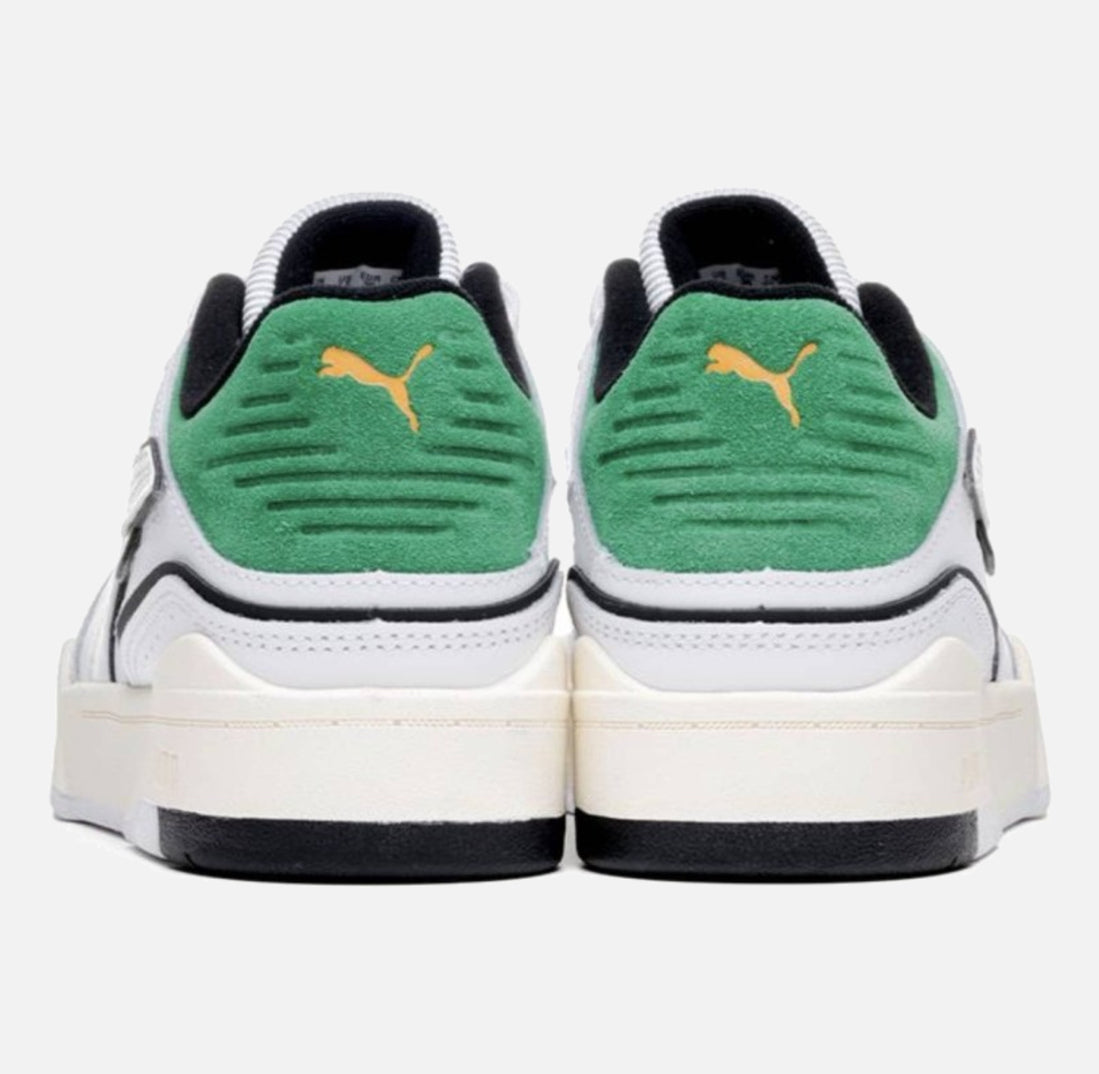 Детски маратонки PUMA Slipstream BBall JR White/Green/Black 394334-01