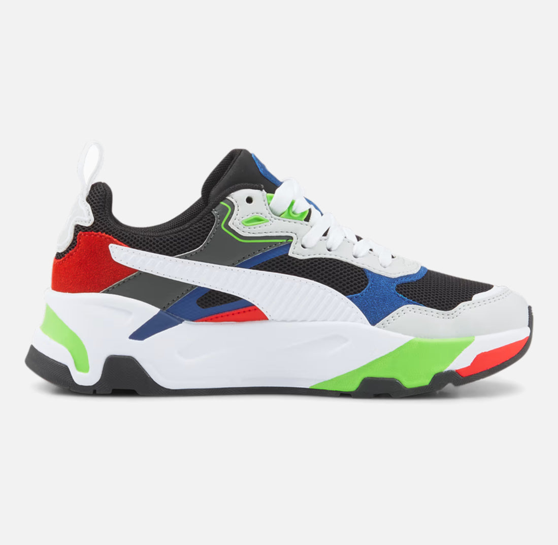 Детски маратонки PUMA Trinity JR White/Black/Multi 390838-03