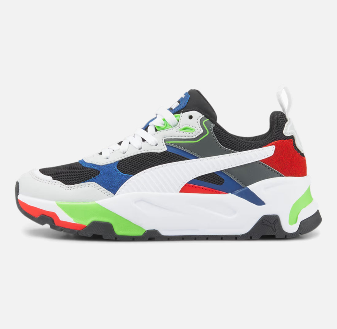Детски маратонки PUMA Trinity JR White/Black/Multi 390838-03
