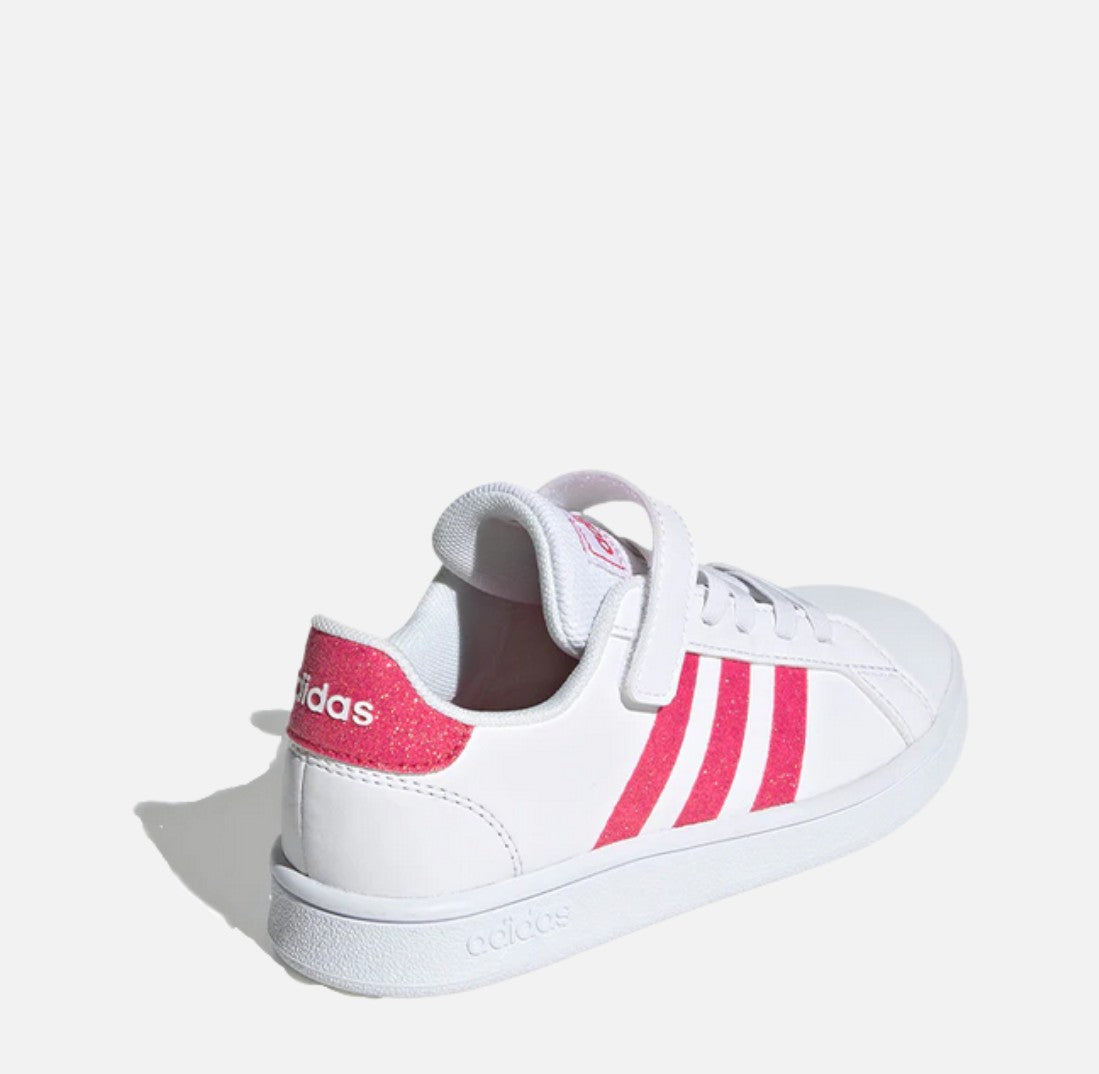 Детски маратонки Adidas Neo Grand Court White/Pink EG3811