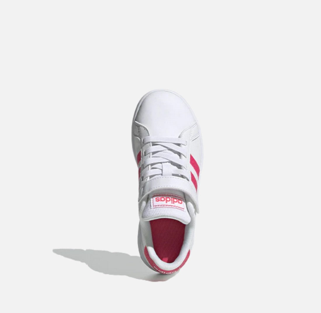 Детски маратонки Adidas Neo Grand Court White/Pink EG3811