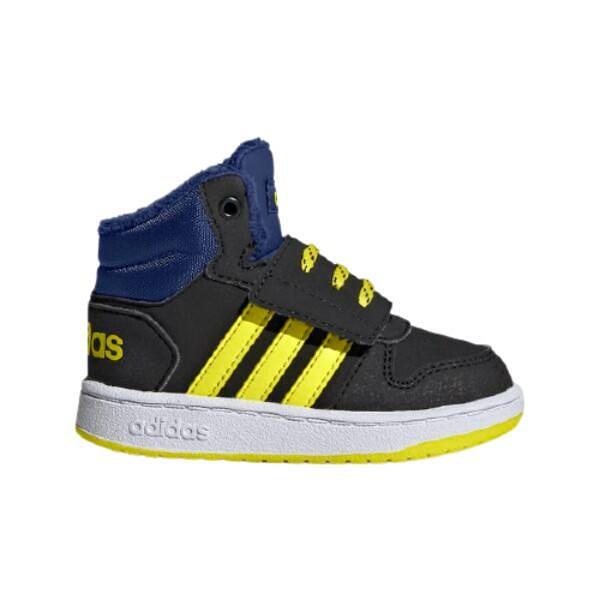 Tenisi pentru bebeluși ADIDAS Hoops MID 2.0 BLK/BLUE GZ7799