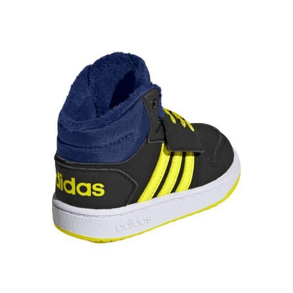 Tenisi pentru bebeluși ADIDAS Hoops MID 2.0 BLK/BLUE GZ7799