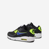 Αθλητικά παπούτσια NIKE AIR MAX 90GS Μαύρο με μπλε και έντονο πράσινο φλουό