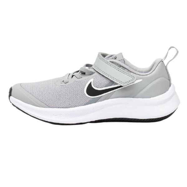 Детски спортни обувки NIKE STAR RUNNER Сиво с черна запетая