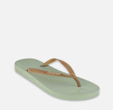 Джапанки IPANEMA Anatomica Tan Green/gold 81030-AR759