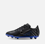 Футболни обувки калеври Nike Mercurial Vapor 15 Club FG/MG JR Blue/Black DJ5958-040