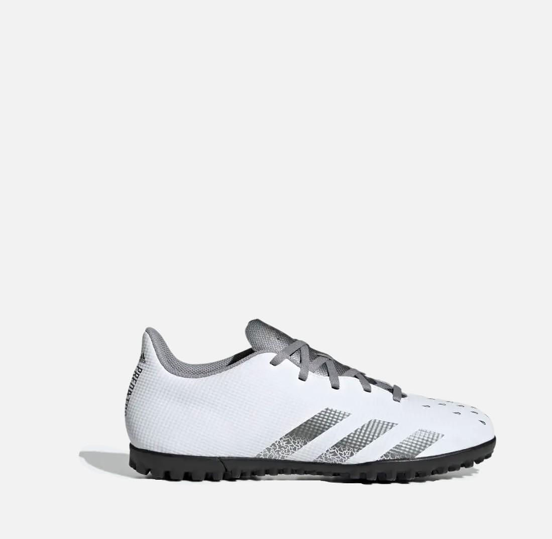 Ghete de fotbal pentru gazon artificial Adidas Predator Freak.4 TF White FY6339